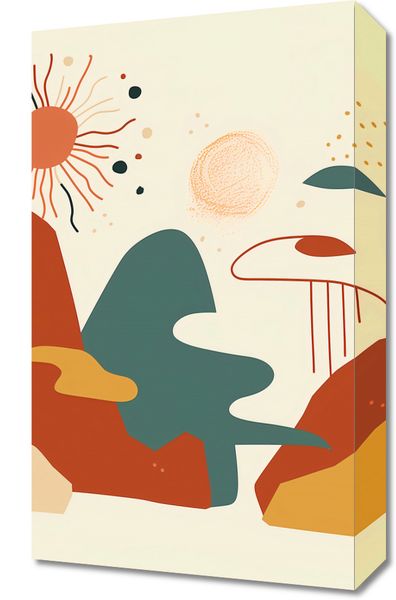 Obraz 30x50cm Kosmos Barw zdjęcie 1