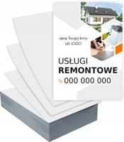 Ulotki A6 reklamowe firmowe USŁUGI REMONTOWE GOTOWY PROJEKT GRATIS 5000 szt