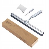 ŚCIĄGACZKA wody z UCHWYTEM z luster szyb kabin prysznicowych okna + uchwyt