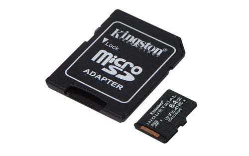 Karta microSD Kingston 64GB microSDHC Industrial C10 A1 pSLC na Arena.pl