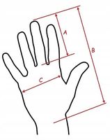 RĘKAWICE MOTOCYKLOWE PRO-BIKER QUAD SKUTER CROSS ENDURO MIEJSCKIE MOTOR AIR