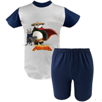 Krótka Piżama dziecięca Kung fu Panda