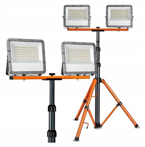 Halogen LED Budowlany Statyw Naświetlacz 100W Reflektor 11000lm na Arena.pl