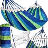 HAMAK DWUOSOBOWY ZE STELAŻEM OGRODOWY HUŚTAWKA