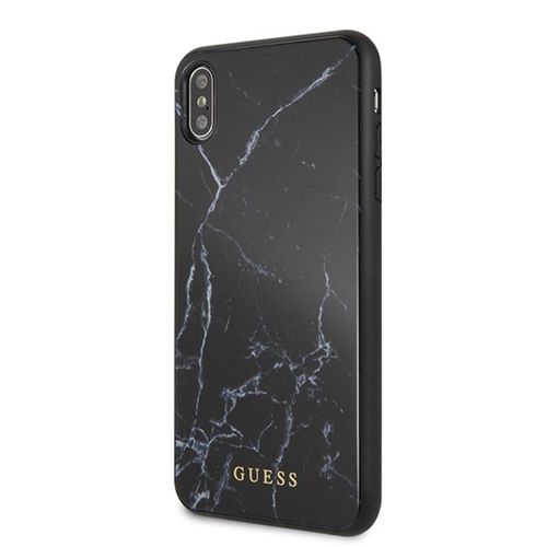 Etui Guess Marble do iPhone Xs Max (czarny) na Arena.pl