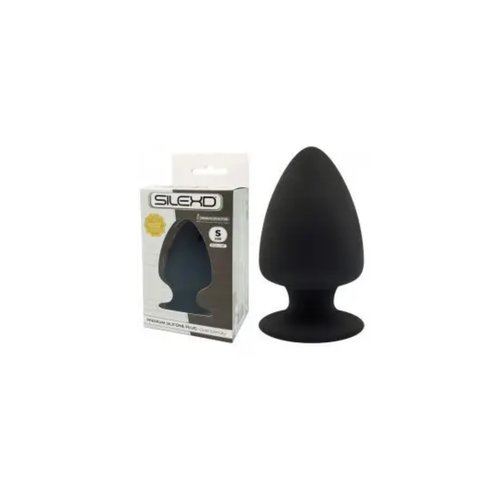 korek analny plug model 1 s 9 cm black silexd na Arena.pl