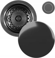 Komplet odpływowy Kernau KS-SS 1B Push-Push Gun Metal