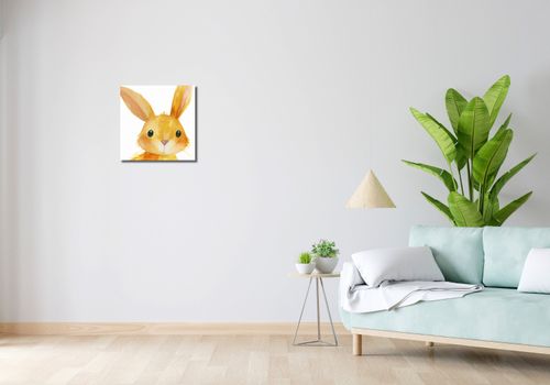 Obraz 40x40cm Słodki Zajączek na Arena.pl