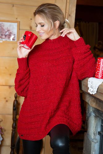 Sweter F610 Czerwony UNI na Arena.pl