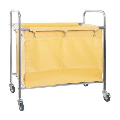 Wózek na brudne pranie stal nierdzewna 250L na Arena.pl