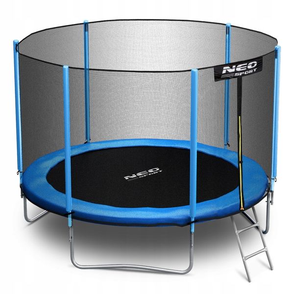 TRAMPOLINA OGRODOWA 252cm 8ft NEOSPORT model 2024 zdjęcie 1