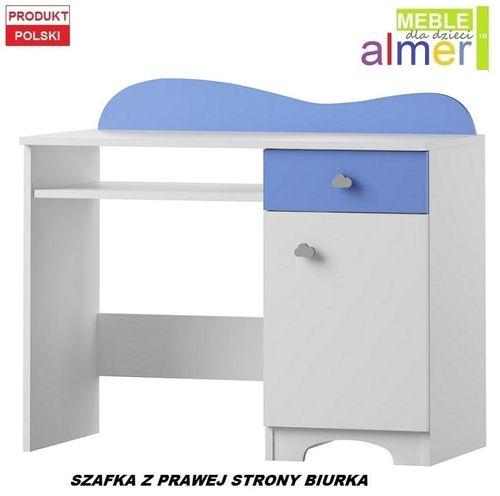 biurko dla dziecka CLOUDS NB10 do pokoju dziecięcego 100x50 na Arena.pl