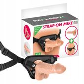 Penis na pasach, strap on 13 cm.