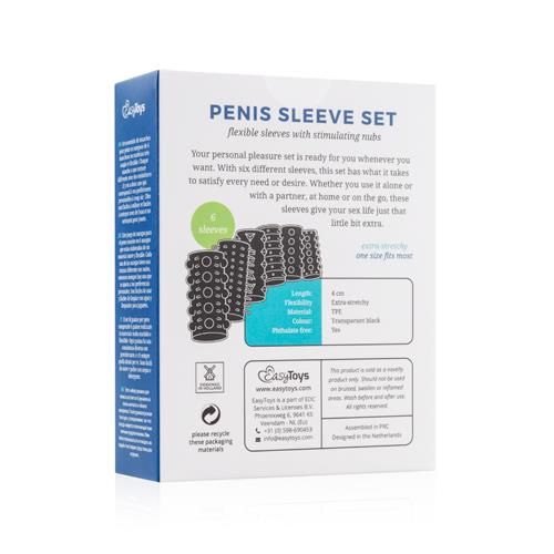 Stymulator-Penis Sleeve Set zdjęcie 5