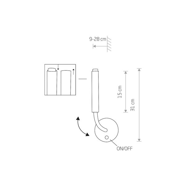 Kinkiet STALACTITE zdjęcie 2