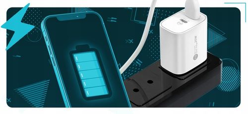 ZESTAW | SZYBKA ŁADOWARKA DO iPhone SIECIOWA USB TYPE-C + KABEL | 3000mA na Arena.pl