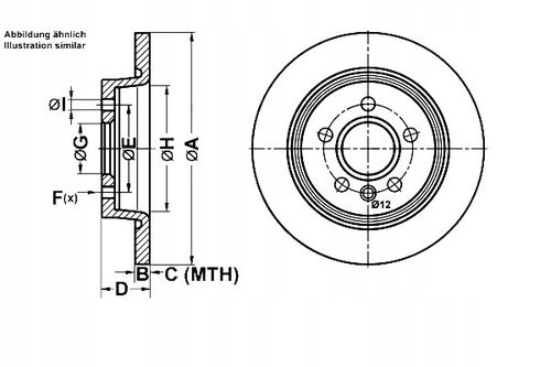 TARCZA HAM TYL 280X11 P POWER DISC ATE na Arena.pl