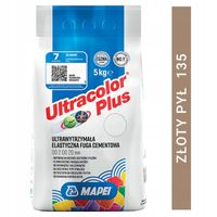 Fuga Cementowa Mapei Ultracolor Plus 5kg - 135 Złoty Pył