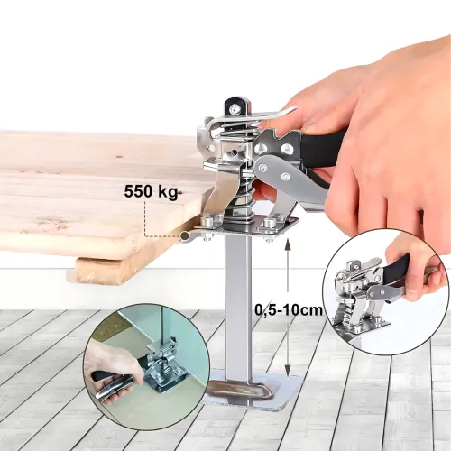 Uniwersalny Podnośnik Ręczny Płytek Płyt Gipsowych Drzwi Okien Mebli 550 Kg na Arena.pl