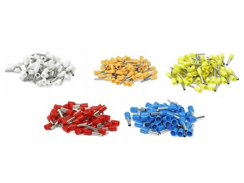 Konektory Kablowe, Zestaw Tulejek, Końcówek 800 szt. Tulejki Do Zaciskarki, Praski na Arena.pl
