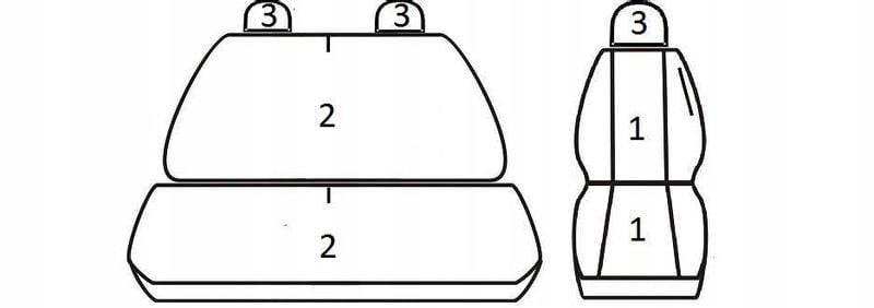 Pokrowce samochodowe do NISSAN INTERSTAR PRIMASTAR zdjęcie 3
