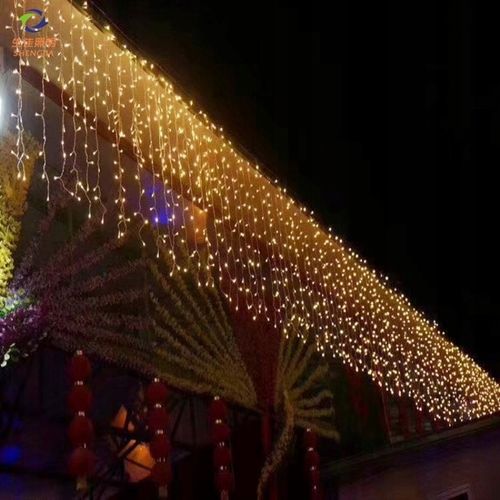 LAMPKI ŚWIĄTECZNE SOPLE CIEPŁE 500 LED 23m ŁAŃCUCH GRATIS GRUBY KABEL na Arena.pl