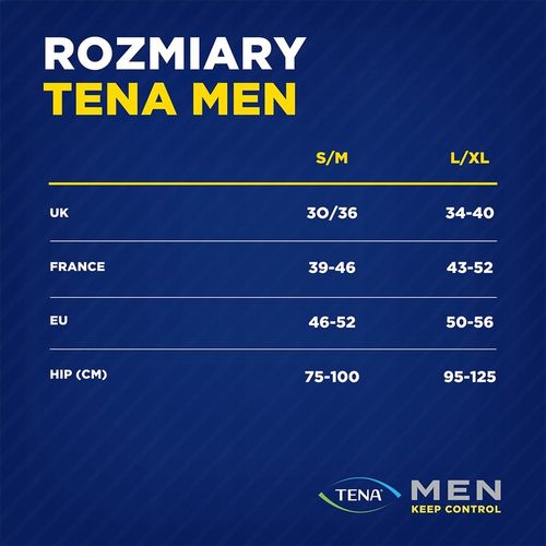 Majtki chłonne TENA Men Normal L/XL pieluchomajtki pieluchy dla na Arena.pl