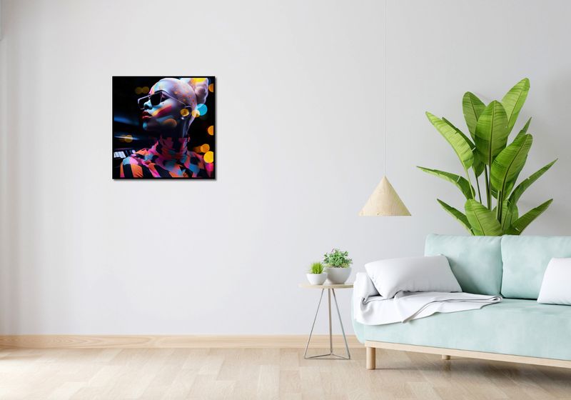 Plakat 60x60cm Melodia Bijąca z Duszy zdjęcie 4
