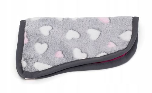 Mustang Derka polarowa dla Hobby Horse ( A3 - A4 ) różowe serduszka na Arena.pl