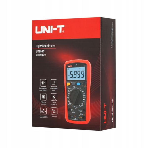 Miernik uniwersalny Uni-T UT890D+ zdjęcie 14