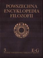 Powszechna Encyklopedia Filozofii t.3 E-G Praca zbiorowa