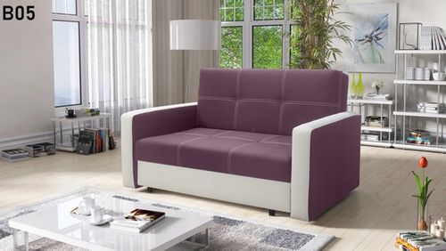 Sofa Bella II rozkładana, pojemnik na pościel na Arena.pl