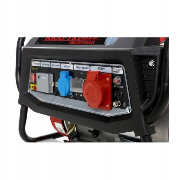 AGREGAT PRĄDOTWÓRCZY 3000W 7KM TRÓJFAZOWY GENERATOR PRĄDU PRZENOŚNY 3000W zdjęcie 10