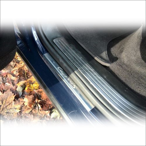 Listwa progowa PORSCHE CAYENNE 955 CAYENNE S Stal nierdzewna 304 połysk 4sz na Arena.pl