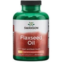 # SWANSON Flaxseed Oil 1000 mg (200 kaps.)
