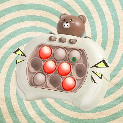 GRA POP IT POPIT MIS GAME ELEKTRYCZNA ZRĘCZNOŚCIOWA XL + GRATIS 3 BATERIE na Arena.pl