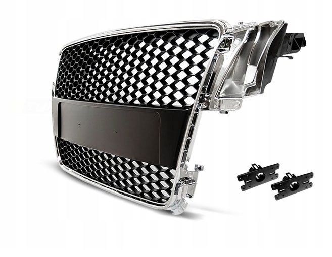Grill Atrapa AUDI A5 07-06.11 CHROME RS-STYLE zdjęcie 1