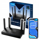 Router Cudy WR3000 / WiFi 6 / 5 Ghz 2,4Ghz 3000Mb/s Ruter Wydajny Szybki