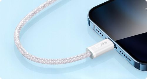 BASEUS MOCNY KABEL PRZEWÓD USB DO LIGHTNING APPLE IPHONE IPAD OPLOT 2.4A 2M na Arena.pl