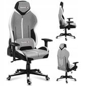 Fotel Gamingowy Obrotowy Gracza HUZARO Force 7.9 Grey Mesh