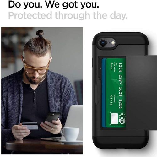 SPIGEN SLIM ARMOR CS IPHONE 7/8/SE 2020 BLACK na Arena.pl