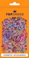 TOP CHOICE Gumki do włosów - mix kolorów (26942) 1 op. - 500 szt.