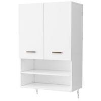 SZAFKA ŁAZIENKOWA WISZĄCA ŚCIENNA NAD PRALKĘ POJEMNE PÓŁKI REGAŁ LOFT 64 CM