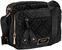 TOREBKA Damska LISTONOSZKA CZARNA MONNARI WODOODPORNA 2 KOMORY WZÓR