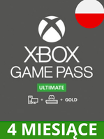 SUBSKRYPCJA XBOX GAME PASS ULTIMATE 4 MIESIĄCE - BEZ VPN