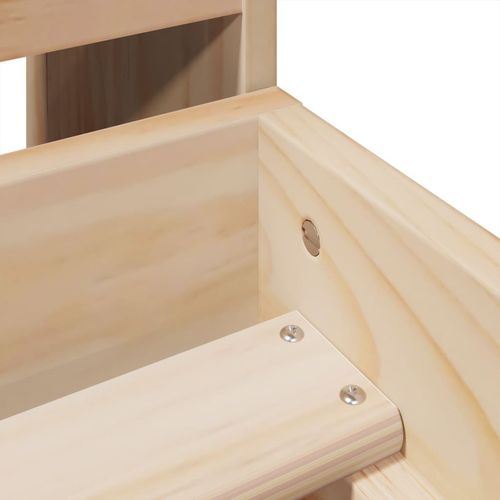 Rama łóżka bez materaca, 90x190 cm, lite drewno sosnowe na Arena.pl