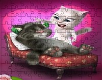 Puzzle Gadający Kot