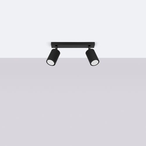 Plafon KARBON 2 czarny na Arena.pl