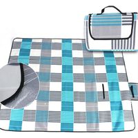 Mata Plażowa Koc Piknikowy Gruba Miękka Print 200X150Cm, Wodoodporny