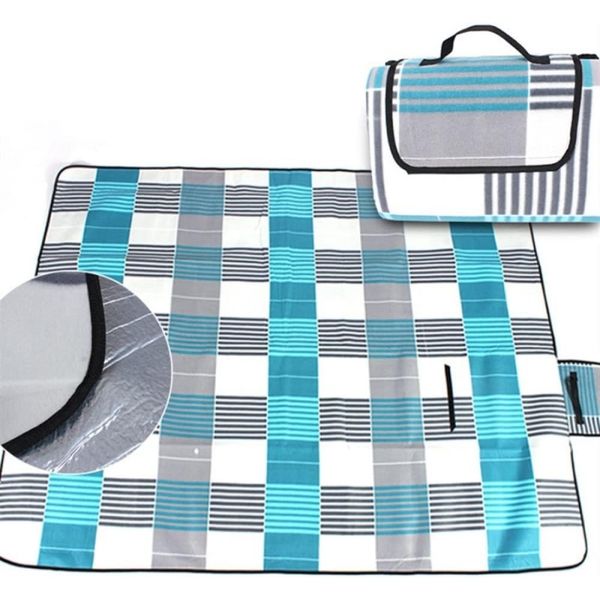 Mata Plażowa Koc Piknikowy Gruba Miękka Print 200X150Cm, Wodoodporny zdjęcie 1